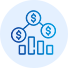 erp cloud financial icon